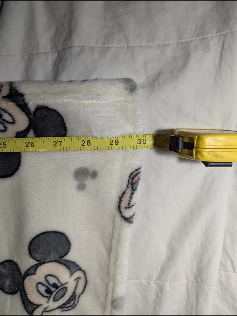Disney Mickey Mouse Cream Baby Blanket Disney Baby Super Soft Clean